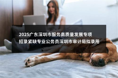 2025广东深圳市服务高质量发展专项招录紧缺专业公务员深圳市审计局拟录用人员公告 图片